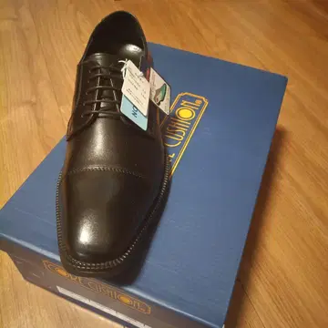 CORE CUSHION 블랙 비즈니스 슈즈 25.0cm [ 17011 ]