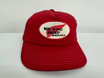 RED WING 캡 빨간색 진품?