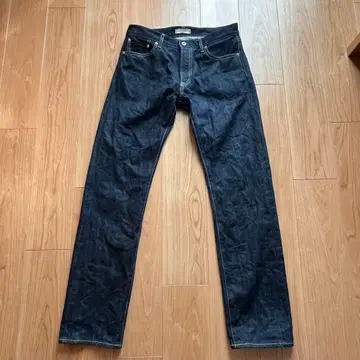 [ 미사용품 ] 유니클로 카이하라 셀비지 데님 2014년 모델 W32