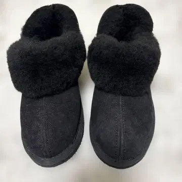 SHEPHERD 무스탕 슬립온 블랙