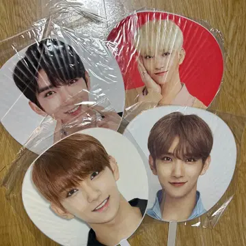 SEVENTEEN 조슈아 K-POP 아이돌 부채 4개 세트