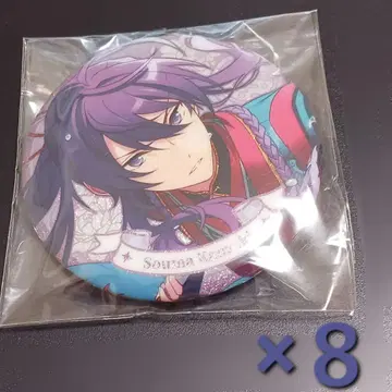 앙스타 칸자키 소마 홍월 꽃의 계약 캔뱃지 중국