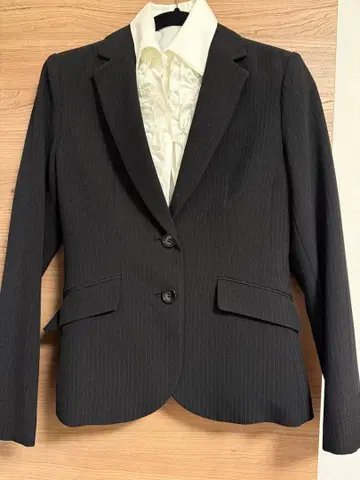 블랙 스트라이프 비즈니스 정장 64-89
