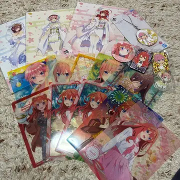 5등분의 신부 굿즈 묶음 판매