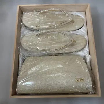 아이보리 L 사이즈 조리 와 백 세트