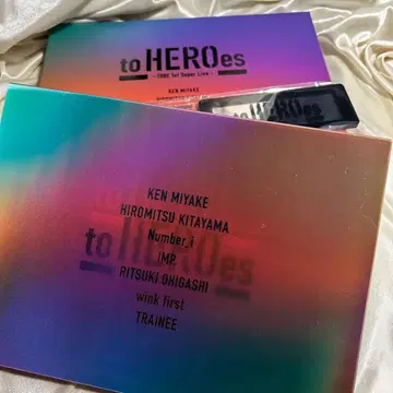to HEROes TOBE 1st Super Live Blu-ray