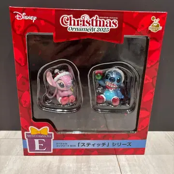 미사용 새상품 크리스마스 오너먼트 복권 2025 디즈니 E상 스티치