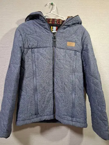 RUSTY 후드 부착 퀼팅 자켓