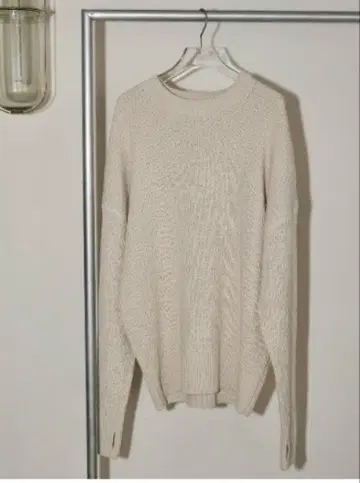 TODAYFUL 로우 실크 와플 풀오버