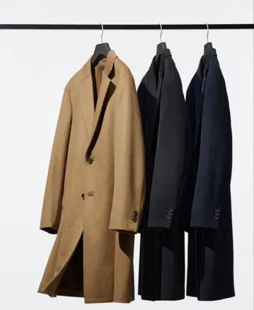 유니클로 캐시미어 체스터 코트