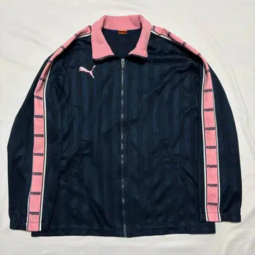 [레어] PUMA 푸마 푸마 저지 자켓 핑크 네이비