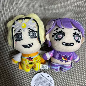 모리 한정 하라주쿠 페스티벌 보이스 마스코트 시나코 & 리얼피스 2체