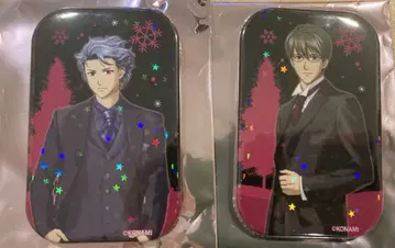 두근두근 메모리얼 온리샵 시라타카 세이지 곤노 타마오 캔뱃지