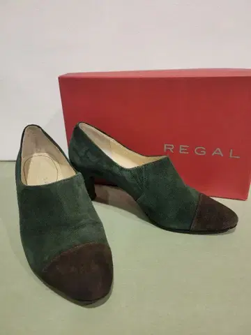 REGAL 스웨이드 부티