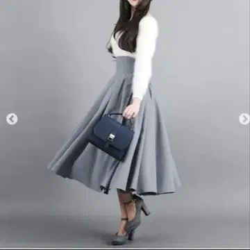 NO.S PROJECT 지젤 스커트 그레이