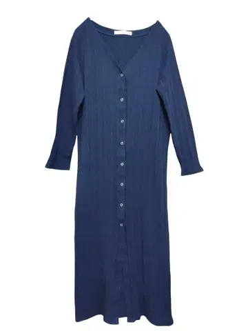 BouJeloud 네이비 롱 가디건 원피스