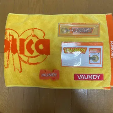 vaundy 타월 러버밴드 스티커 키링