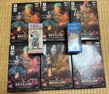 원피스 피규어 조형왕정상결전 월드 컬렉션 조로 에이스 루치 우솝