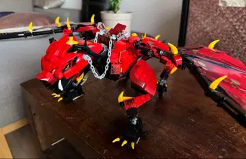 LEGO 드래곤형 블록 빨간색 Firstbourne 70653