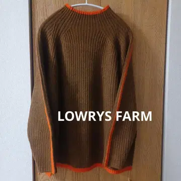 LOWRYS FARM 리브 스웨터 F 사이즈