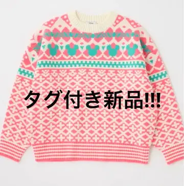 [택 포함 새상품!!] MOUSY Disney Series 니트 스웨터