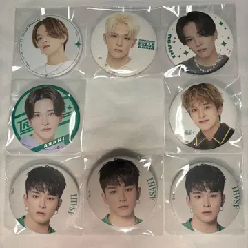 TREASURE 아사히 캔뱃지 세트