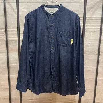 월드 워커스 노카라 데님 셔츠 [ size L ]