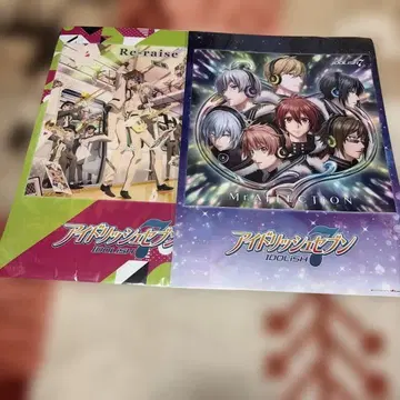 아이돌리쉬 세븐 4그룹 특전 클리어 포스터