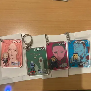 HUNTER x HUNTER 시크 아크릴 키링 컬렉션 세트