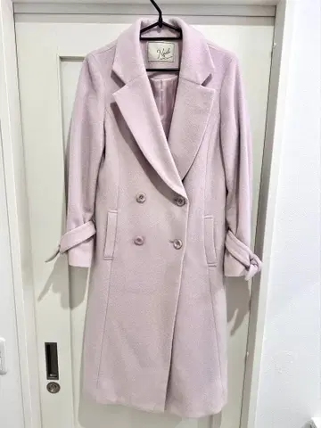 noela 울 코트 더블 브레스트 코트 S 사이즈