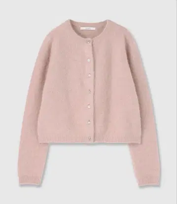 플러피 모듬 단추 가디건