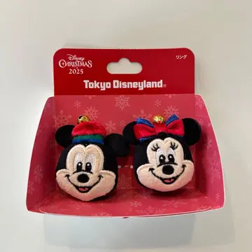 디즈니 크리스마스 미키 미니 반지 세트 2025