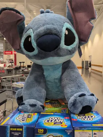 커다란 스티치 봉제 인형