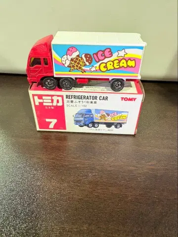 S1504 토미카 빨간 상자 일본제 7 미쓰비시 후소 냉동차