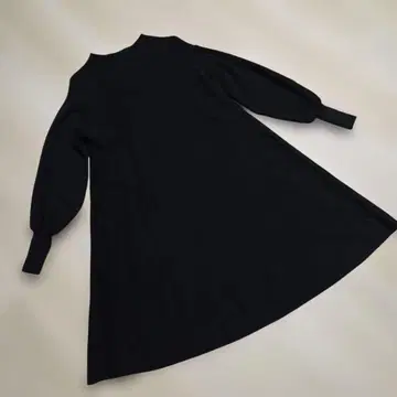 [ NATURAL BEAUTY BASIC ] A라인 원피스 블랙