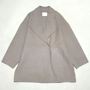 23AW 개럴개런트 더블 페이스 숏코트 리버 빅 칼라