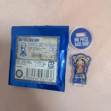 원피스 베이스샵 아크릴 mini 피규어 루피 시크릿