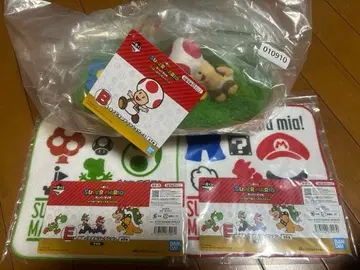 [ 미사용 새상품 ] 제일복권 슈퍼 마리오 B상 키노피오 티슈 케이스