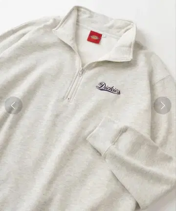 Dickies 그레이 지퍼 맨투맨