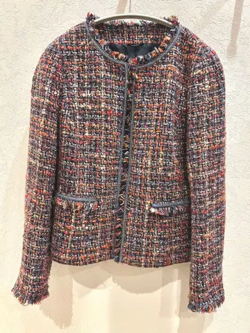 ANAYI 트위드 자켓 38