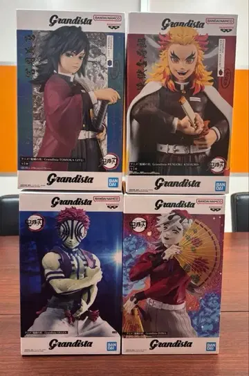 New!! 귀멸의 칼날 프라이스 피규어 4체 세트 [ 미개봉 새상품 ]