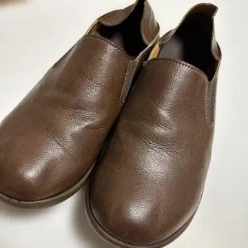 레게타카누 브라운 가죽 슬립온 사이즈 L
