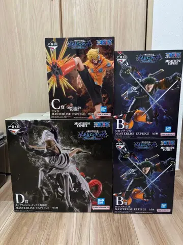 제일복권 원피스 피규어 4세트