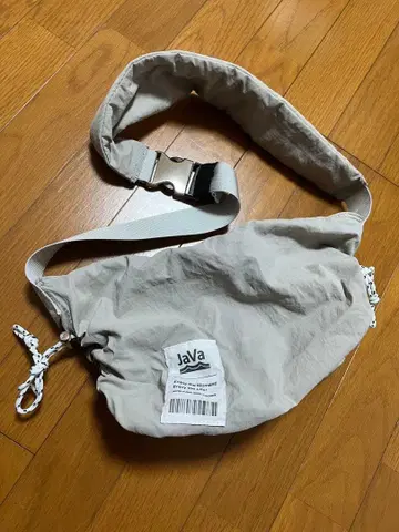 JaVa 숄더백 라이트 그레이