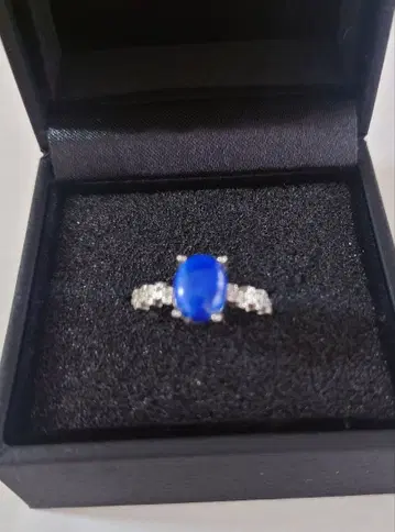 오사카 엑스포 네팔관 청금석 반지 실버