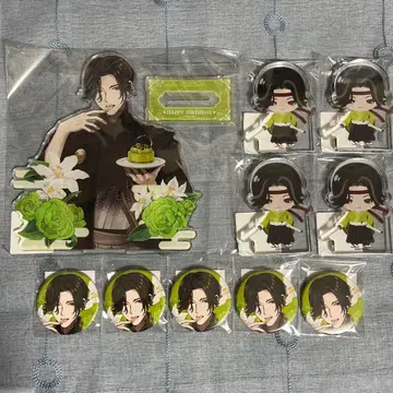 코이바쿠 호시쿠지 이이 나오스케 아크릴 스탠드 아크릴 브로마이드 캔뱃지