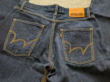 다크 블루 스트레이트 데님