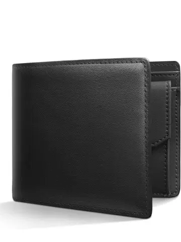 천연 가죽 반지갑