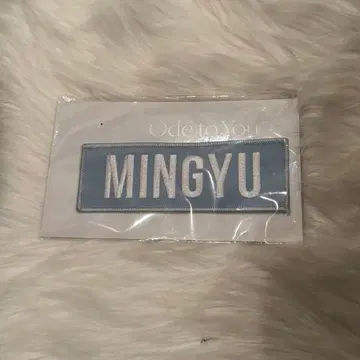 MINGYU Ode to You 와펜