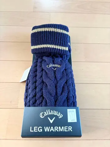 새상품 캘러웨이 여성용 플리스 레그 워머 케이블 짜임